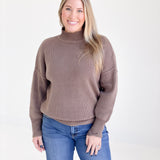 Short And Sweet Sweater - Mocha