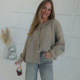 Love Notes Cardi - Mocha