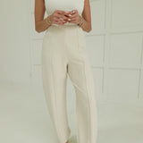 Hip & Profess Trousers - Cream