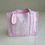 Mini Quilted Shell Tote