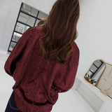 Double-Dealer Blouse