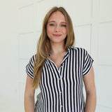 Ease Into Top - Navy