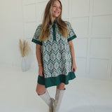 Tansley Mini Dress - Green