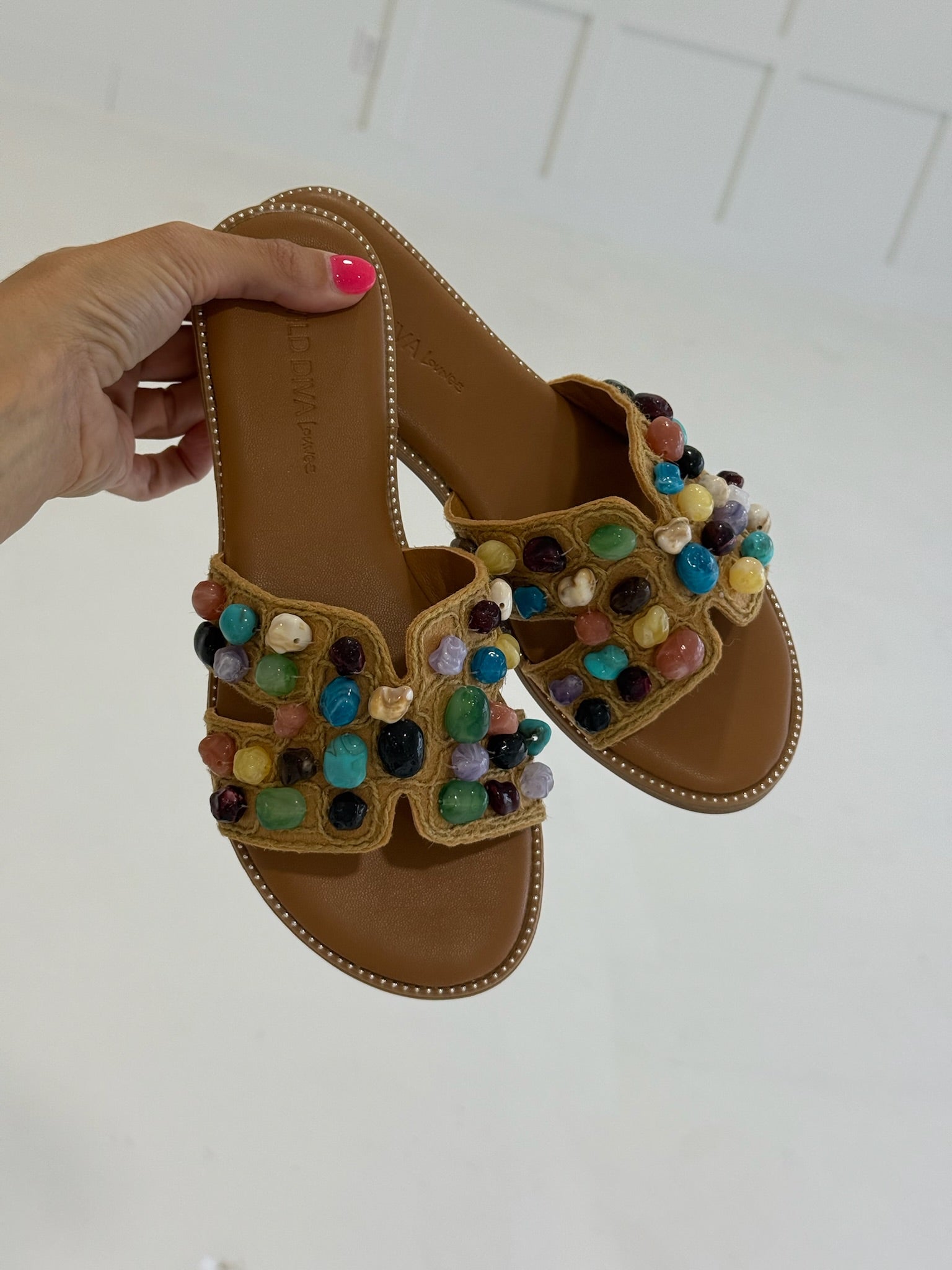 Boho Stone Sandal