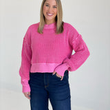 Two-Timer Sweater - Pink