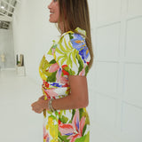 Tropics Belted Romper