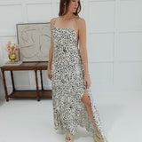 Lizzie Printed Maxi Dress