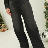 Polina Patch Pocket Jeans
