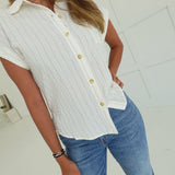 Dayshift Blouse - Khaki
