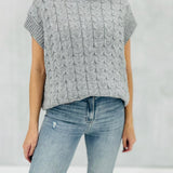 Cuttin' It Close Sweater - Grey