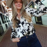 The Hyde Blouse - Brown