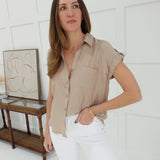 Incline Top - Lt Mocha