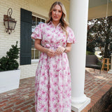 Lillibet Midi Dress - Pink