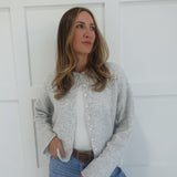 Cadence Cardi - Light Grey
