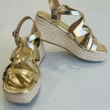 Darya Platform Wedge - Gold