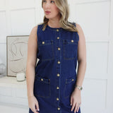 Charlie Denim Dress - Denim