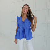 Beckoning Poplin Top