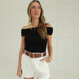 Delecort Shorts - White