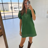 Fable Or Truth Mini Dress - Green