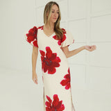 Honoree Maxi Dress - Red