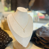 Cross Marquise Pendant Necklace
