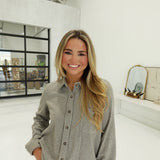 Stryde Striped Top - Mocha