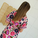 Pascha Midi Dress - Pink
