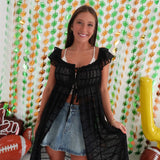 Salana Over Dress - Black
