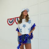 Star Patch Tee - White