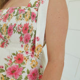 Mirror Mirror Midi Dress - Pink Multi
