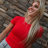 Me + My Crew Neck Top - Red