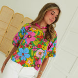 Callie Floral Top