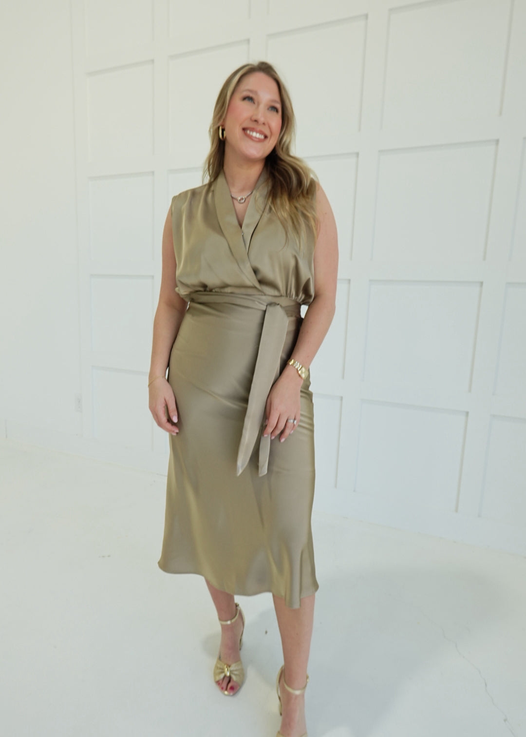 Live A Little Midi Dress