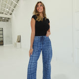 Parker Plaid Jeans