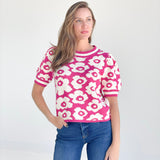 Groove To Your Move Sweater - Magenta