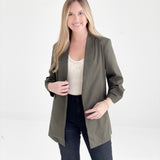 Corporate Blazer - Dark Olive