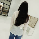 Sheera Plisse Top - Cream