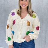 Glitz On The Tree Cardi