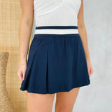 Spring Fling Skort - Navy