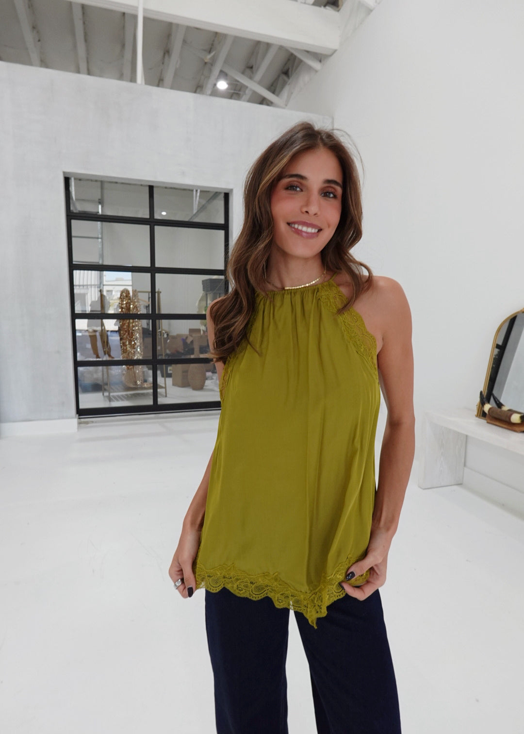 Magic Hour Top - Mustard