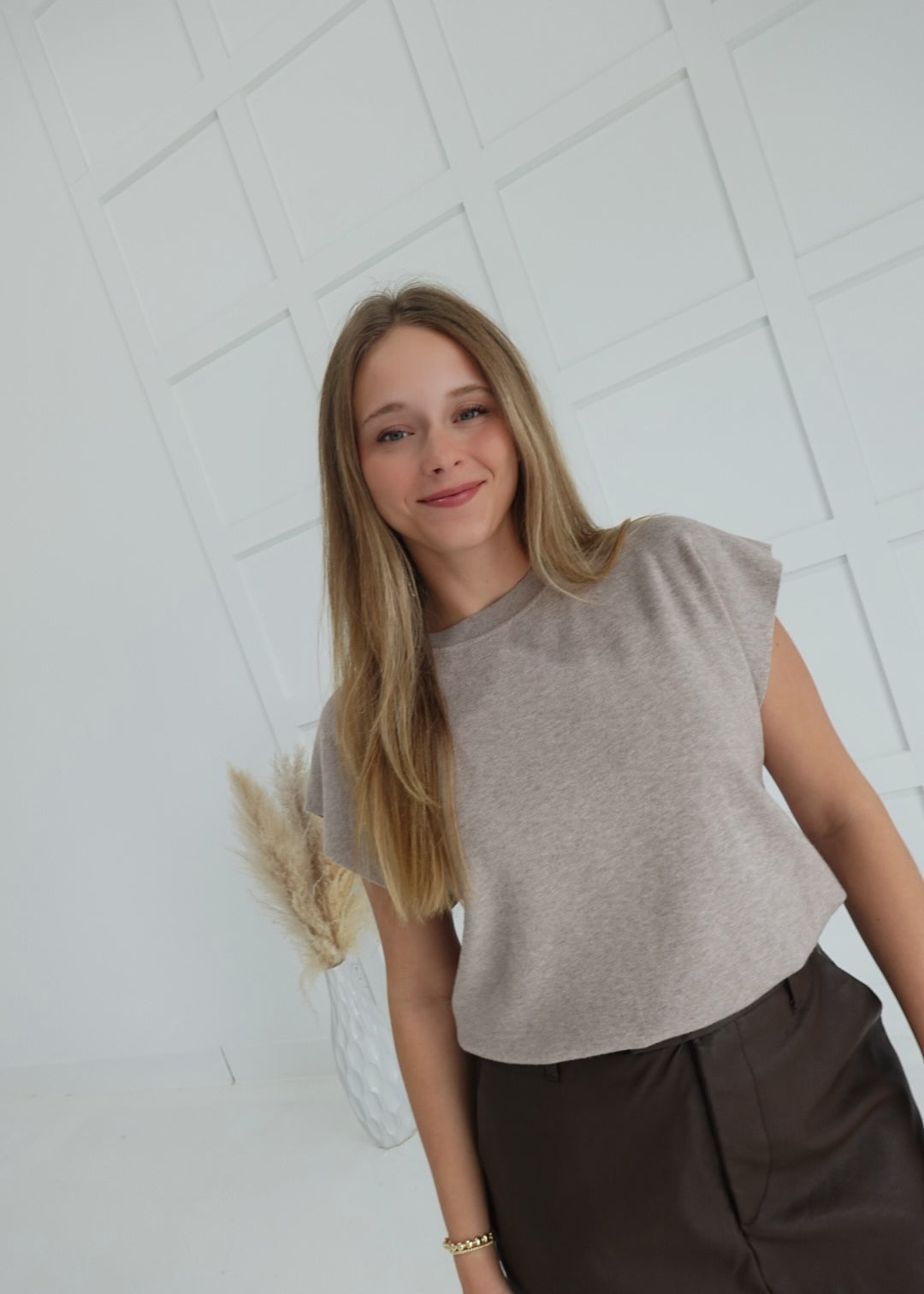 Mabry Sweater Top - H Mocha