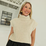 Casper Sweater Top - Oatmeal