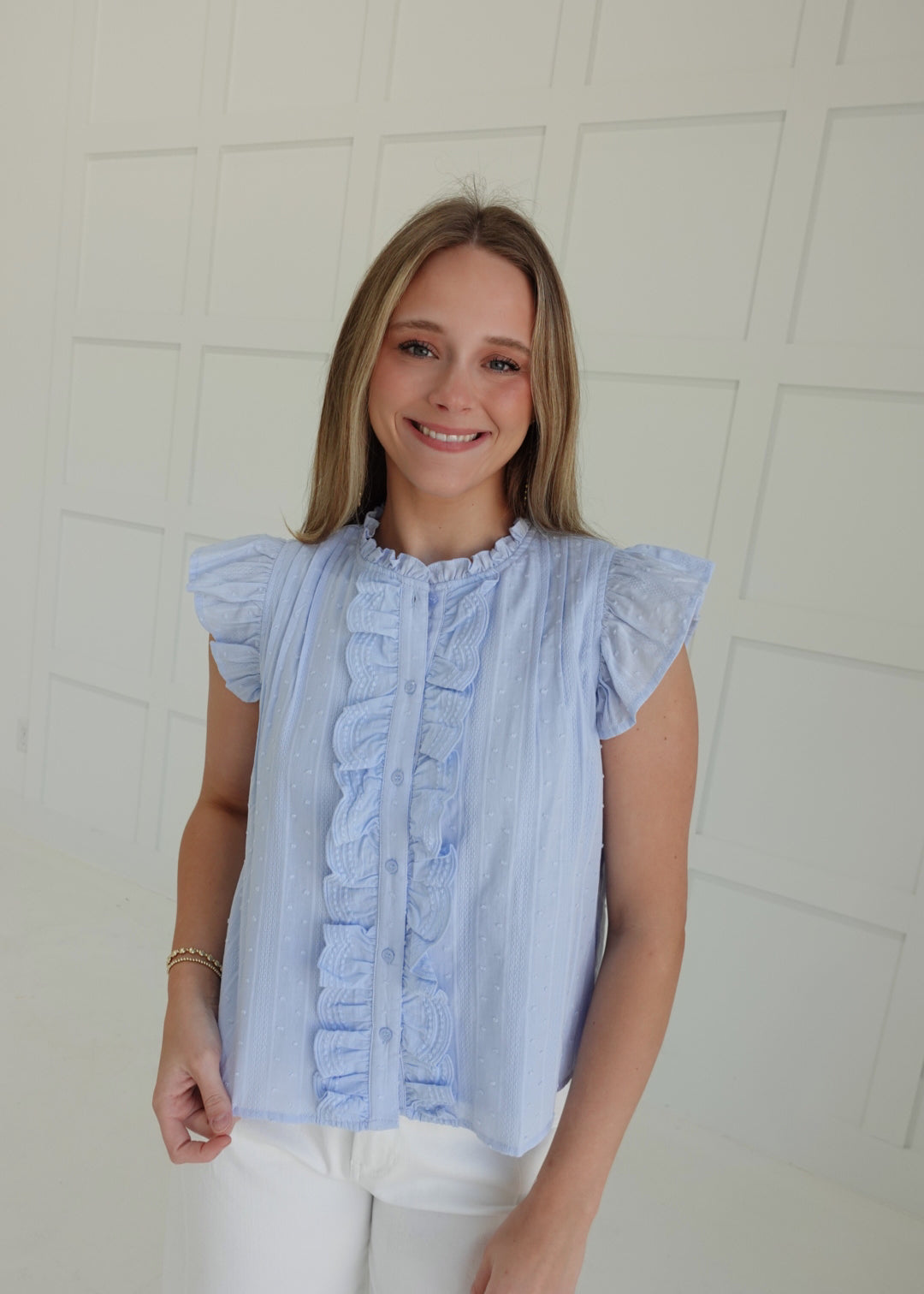 The Frolic Top - Blue