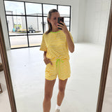 Sunglow Striped Set - Yellow