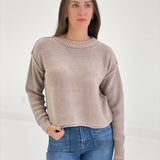 Comfier Days Sweater - Ash Mocha