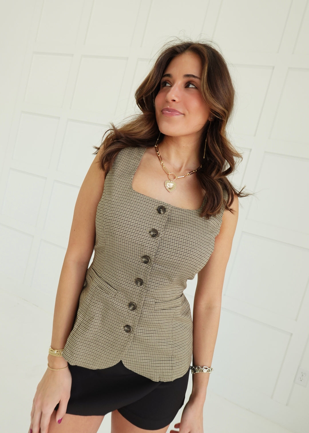 The Harding Vest Top