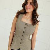 The Harding Vest Top