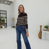 Around Town Top - Brown