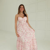 Pretty In Petals Midi Dress