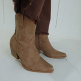 Bryster Ankle Boot - Taupe